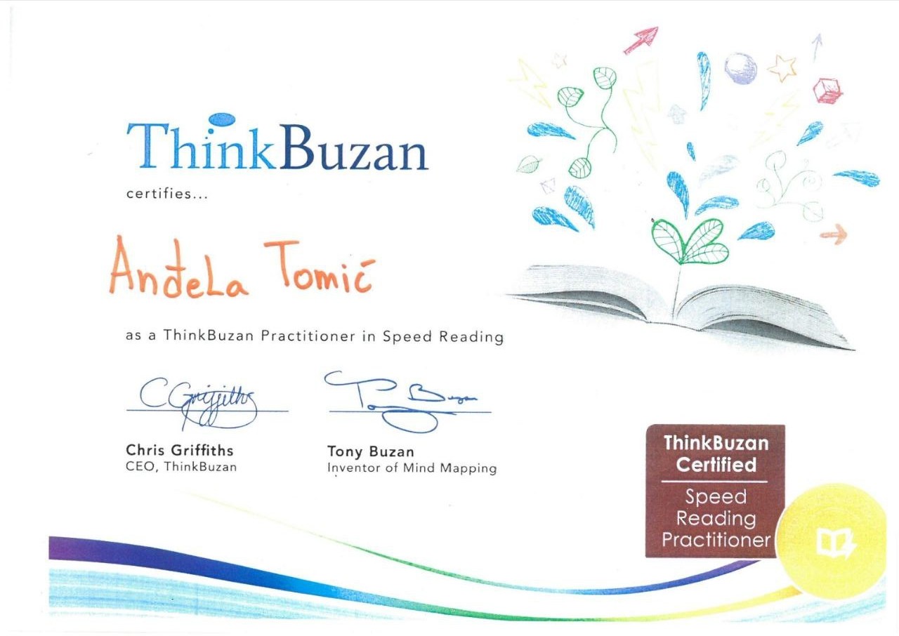 ThinkBuzan Speed Reading Practitioner